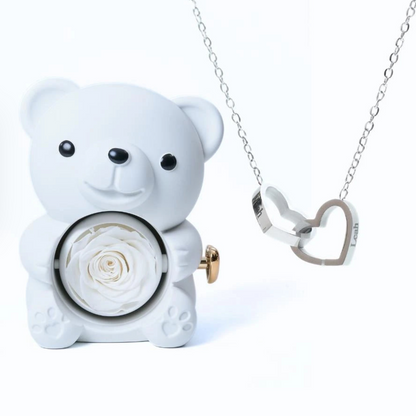 Ours Eternel & Collier Personnalisé